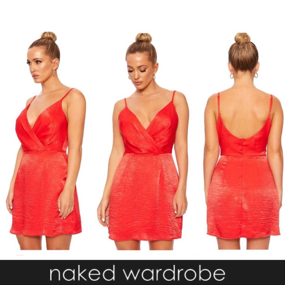 naked wardrobe PERFECT DATE NIGHT MINI DRESS - Picture 4 of 8